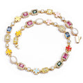 Rainbow Gemstone Necklace