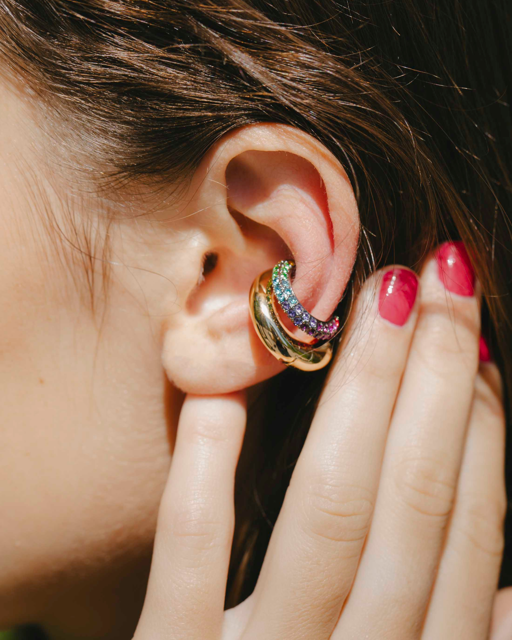 Vida Pavé Ear Cuff