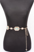 Western Turquoise Chain Belt