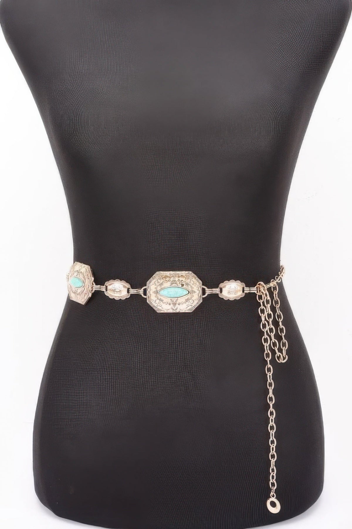 Western Turquoise Chain Belt
